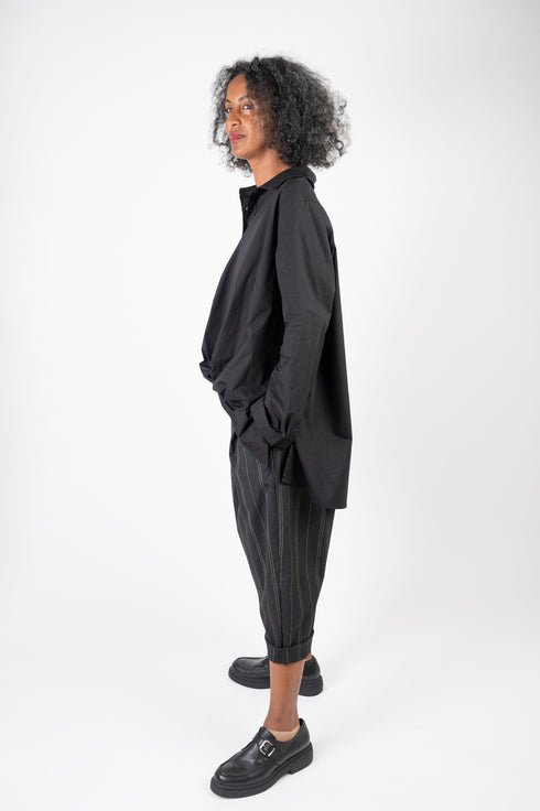 Camicia con trama frontale Giulia